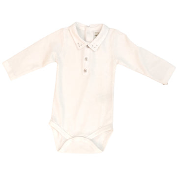 Enterizo  M/L con cuello para Niño  0M/NB/0-3/3-6/6-9M