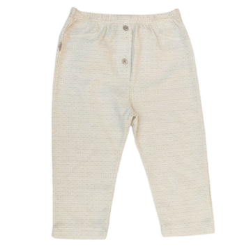 Pantalón para Niño Blanco  0M/NB/0-3/3-6/6-9M
