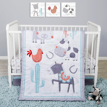 Juego de cuna 4 piezas Farmstead Friends