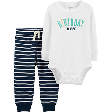 Connjunto 2 piezas Brithday 9 meses carter´s