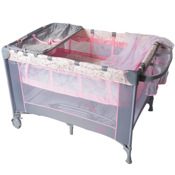 Born corral Playpen Rosa