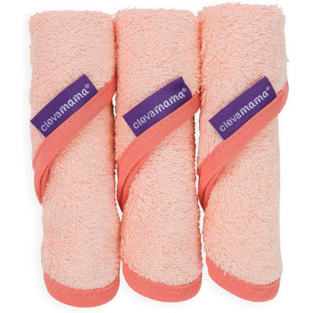 Clevamama - Set de 3 Toallitas Coral