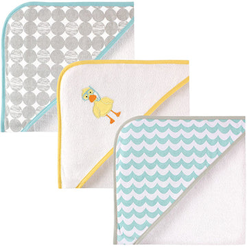 Set 3 Toallas con capucha Patito unisex