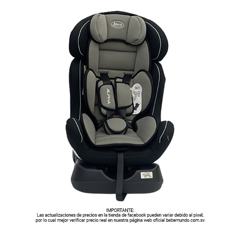 Born - Silla de auto Alpha Black 0-25KG
