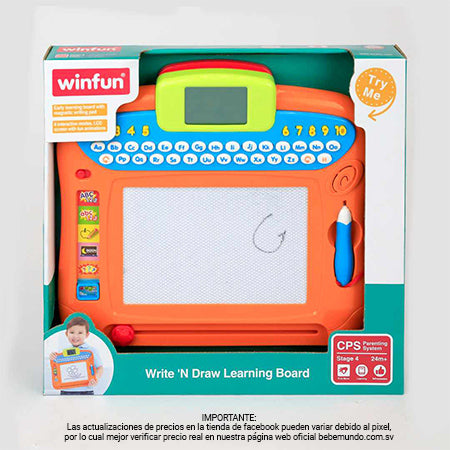 WinFun Pizarra Educativa para Dibujar y Escribir