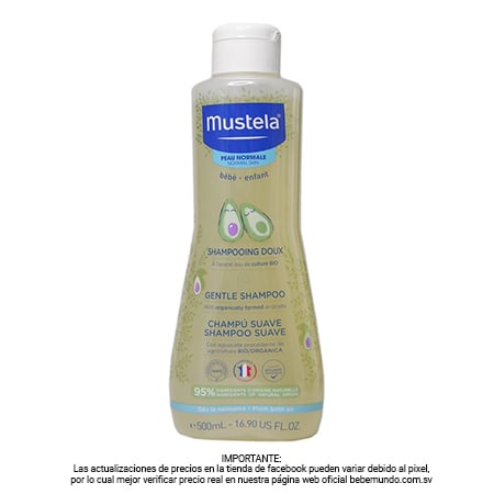 Mustela- Shampoo Suave Bebé  500ML