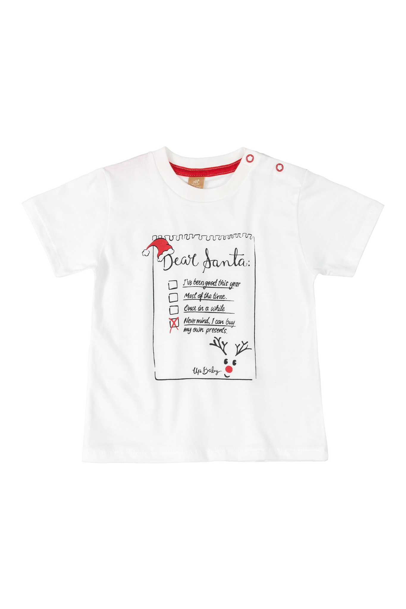 Camisa Manga Corta Querido Santa Niño 01M