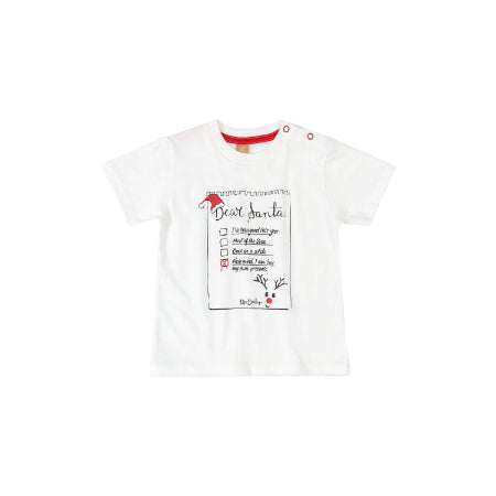 Camisa Manga Corta Querido Santa Niño