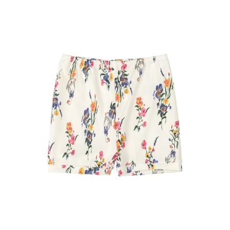 Short Floreado para Niña Recién Nacida