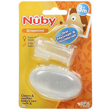 Cepillo de Dientes de Dedo con Estuche