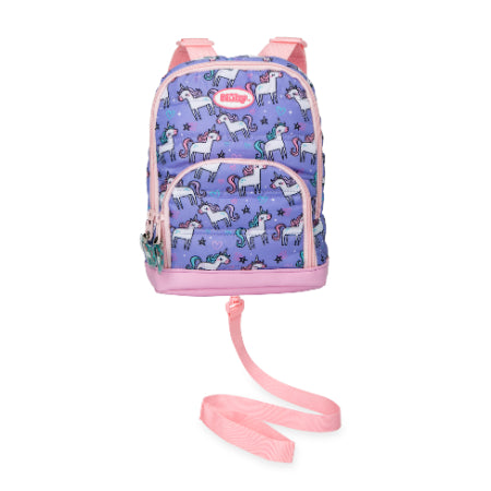 Nuby - Mochila con diseño de unicornio y arnés acolchado para niñas