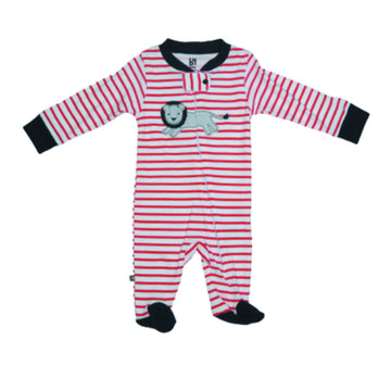 Pijama Entera Roja de León 12m