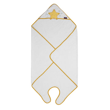 Toalla de Baño con Capucha para Bebé de Estrella