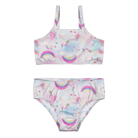 Traje de Baño 2 Piezas de Unicornio Niña 01