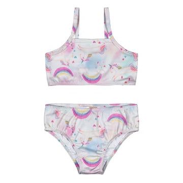Traje de Baño 2 Piezas de Unicornio Niña 01