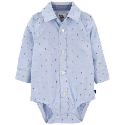 Camisa azul para niño 24 M