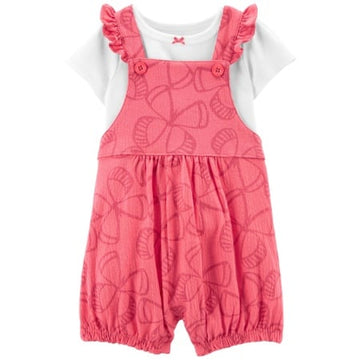 Overol y Camisa Niña 9M