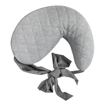 Boppy - Almohada  Gris acolchado suave con cinturón elástico