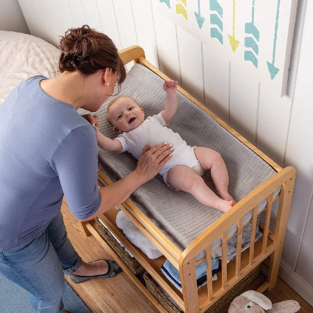 Boppy - Funda para cambiador gris