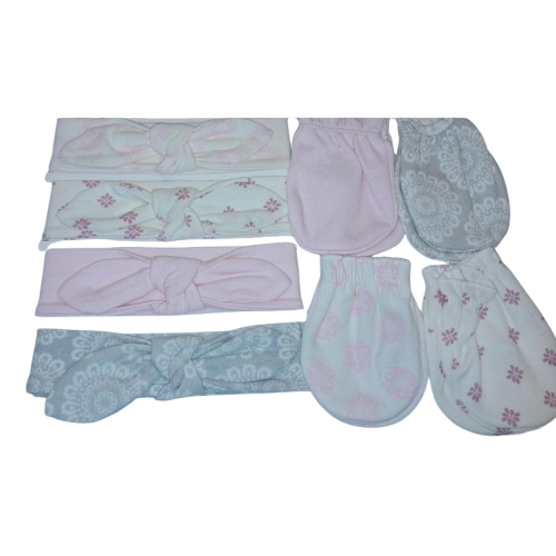 Baby Visión - Cintillo y mitones