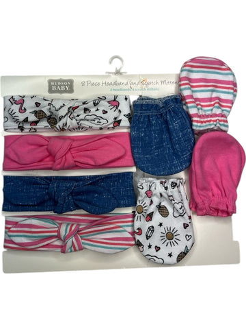 Diadema y Manopla para Rascar 8 Piezas