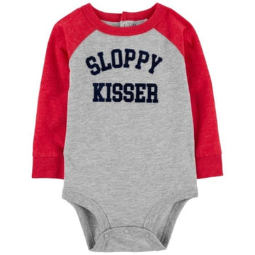 Enterizo Gris y rojo M/L Niño 9M