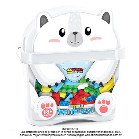 Bloques de arma cubo de Oso 30 piezas
