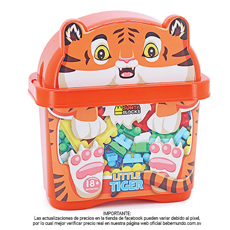 Bloques de arma cubo de Tigre 30 piezas