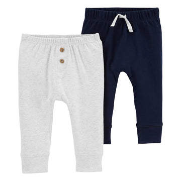Carter´s - Conjunto de 2 piezas de pantalón para niño |+12M