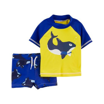 Traje de Baño de 2 piezas de ballena Niño 9M