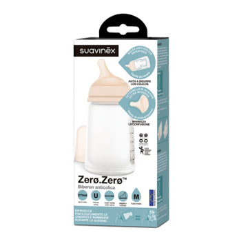 Suavinex - Pacha anti- cólico Zero Zero Flujo medio 270ML
