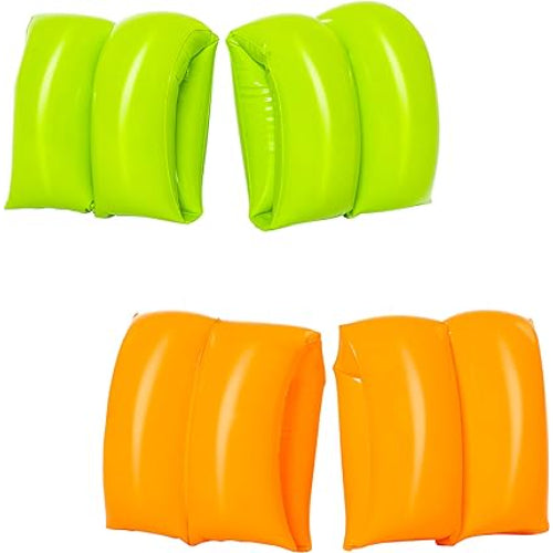 Bestway - Flotador de brazos | verde o naranja