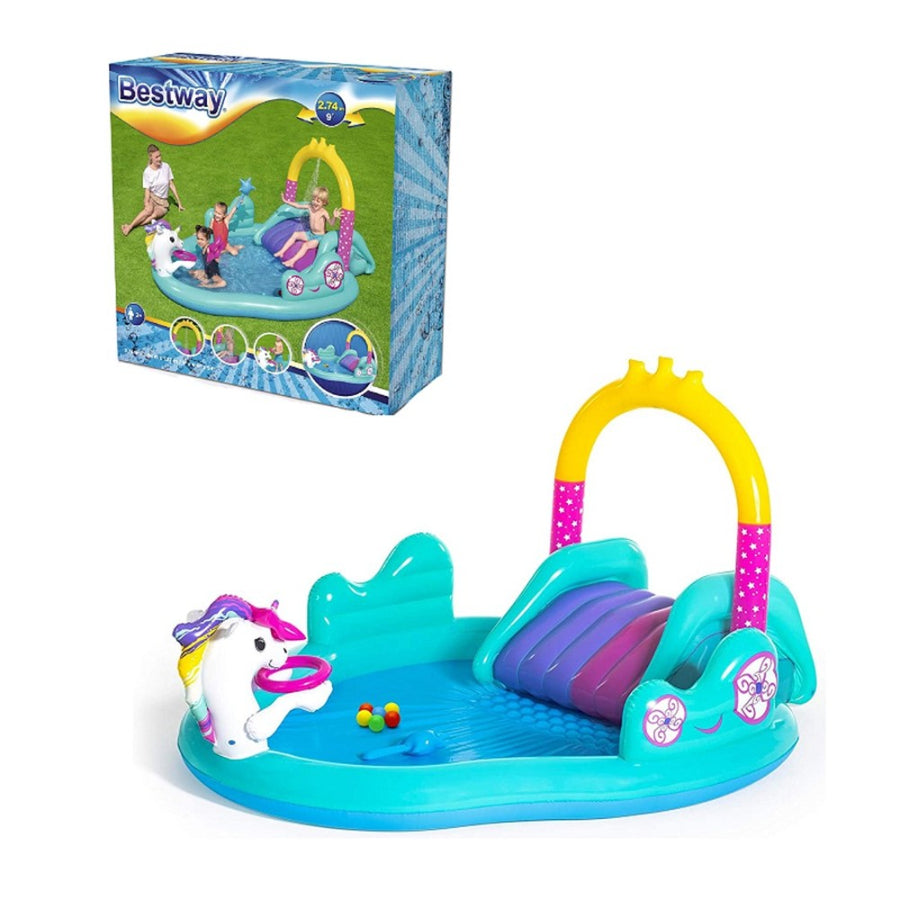 Bestway - Centro de juegos Unicornio