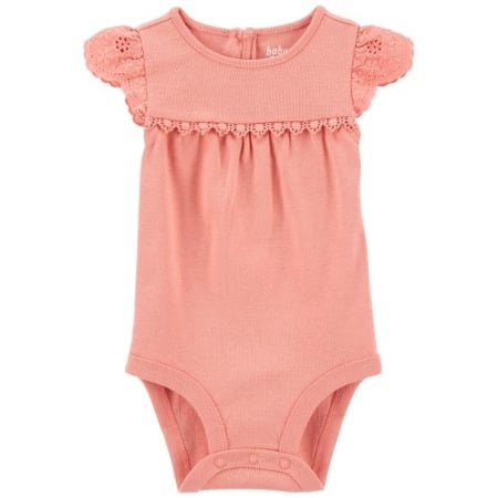 Carter´s  Enterizo salmon  Niña 6M