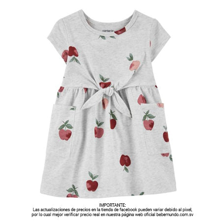 Carters Vestido Infantil manzanas - 18M