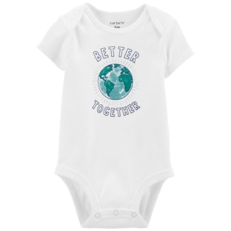 Carter´s  Enterizo blanco Better Together Unisex 6M