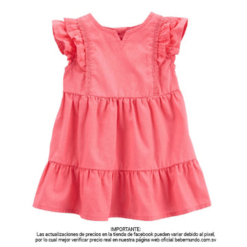 Carters Vestido Rosa - 16M