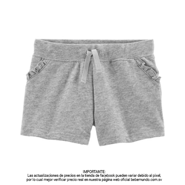 Carter´s - Short gris Niña 9M