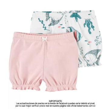 Carters Pantalones Cortos niña - 18M