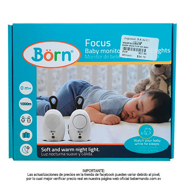 Born monitor de bebé sin camara