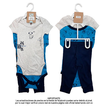 Conjunto 3 pack