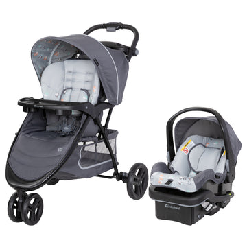 Baby Trend - Coche 4 en 1 de Animalitos del bosque sistema de viaje