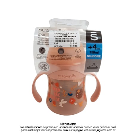 Pacha con orejas - 150 ml Rosa