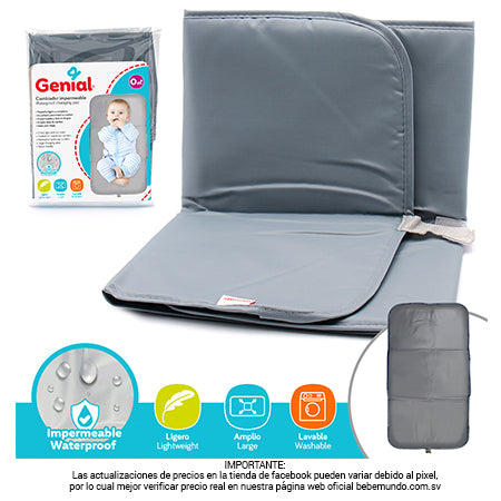 Cambiador Impermeable - Genial /
