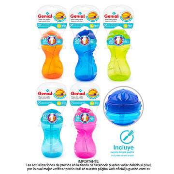 Vaso con pajilla - Genial / +12M