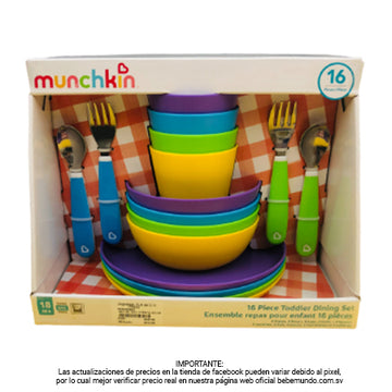 Set de utensilios para comida - 16 piezas