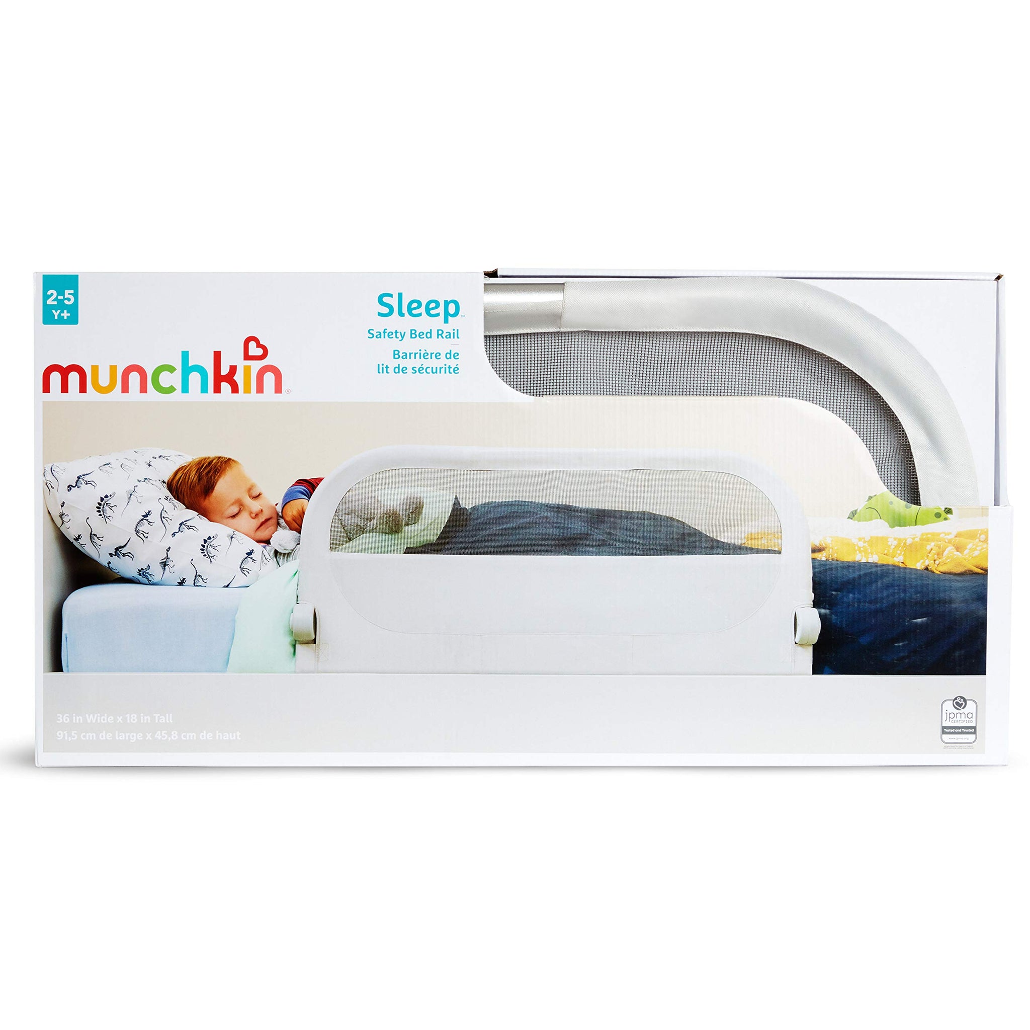 Munchkin - Barra de cama para niños Sleep,