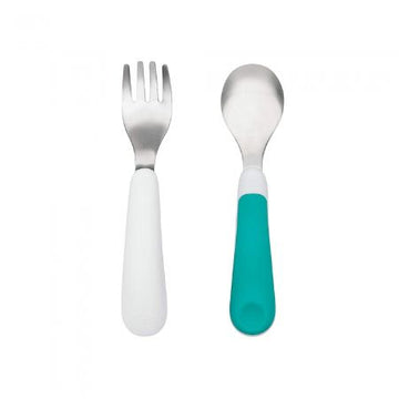 Cubiertos para bebe / cuchara y tenedor