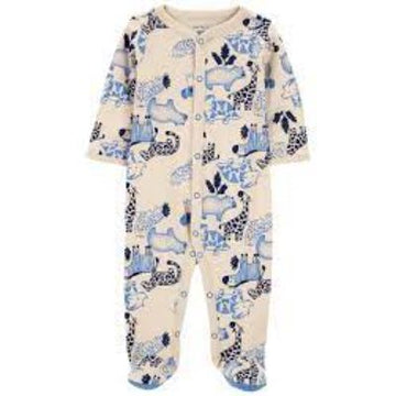 PIJAMA SAFARI  CARTERS 6 MESES  NIÑO