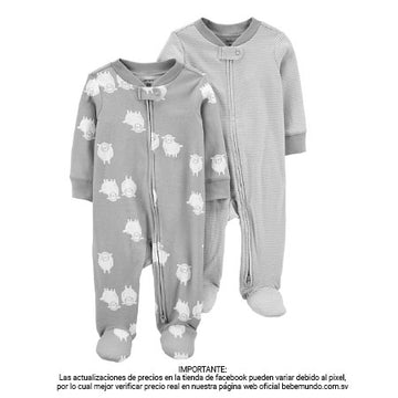 Carters - Set de 2 pijamas +NB